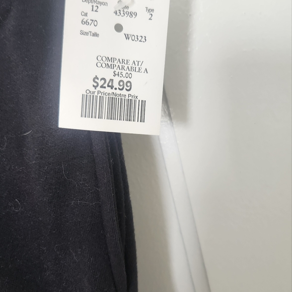 New with tags Women's Kangol black jogging pants - Picture 3 of 3